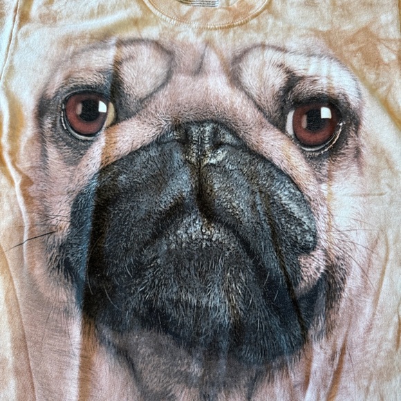 NEW PUG FACE t-shirt by “The Mountain,” size small - Picture 1 of 9